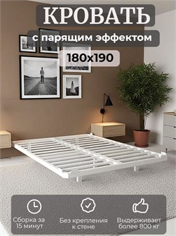{{productViewItem.photos[photoViewList.activeNavIndex].Alt || productViewItem.photos[photoViewList.activeNavIndex].Description || 'Кровать парящая металлическая 180х190 двуспальная, без изголовья, белая'}}