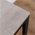 Стол письменный, офисный, компьютерный Георг, Серый, 140х60х75см 142
