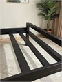 Кровать металлическая Элен, 90х200 см, черная 586Ч