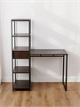 Стол письменный, офисный, компьютерный, Лофт, Венге, 105х50х75 см 106