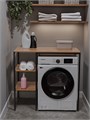 Стеллаж Полка для стиральной машины в ванную комнату/Дуб Вотан 505