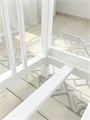 Кровать металлическая Элен, 90х200 см, белая 586Б