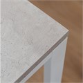 Стол письменный, офисный, компьютерный Георг, Серый, 140х60х75см 142БП