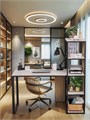 Стол письменный, офисный, компьютерный Георг, Серый, 140х60х75см 142П