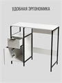 Стеллаж-шкаф MODERN для ванной для стиральной машины, этажерка для ванной, 98х45х91 см, Белый 341Б