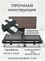 Кровать парящая металлическая 180х190 см, двуспальная, Ясень Анкор 388ЯсеньАнкор