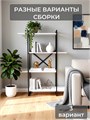 Стеллаж металлический 4 полки, 151х92х34 см, Дуб вотан 133Б