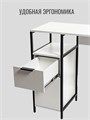 Стеллаж-шкаф MODERN для ванной для стиральной машины, этажерка для ванной, 98х45х91 см, Белый 341Б