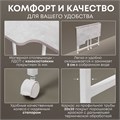 Столик складной для ноутбука 100х58х75см, Цемент СГБ103ЦК